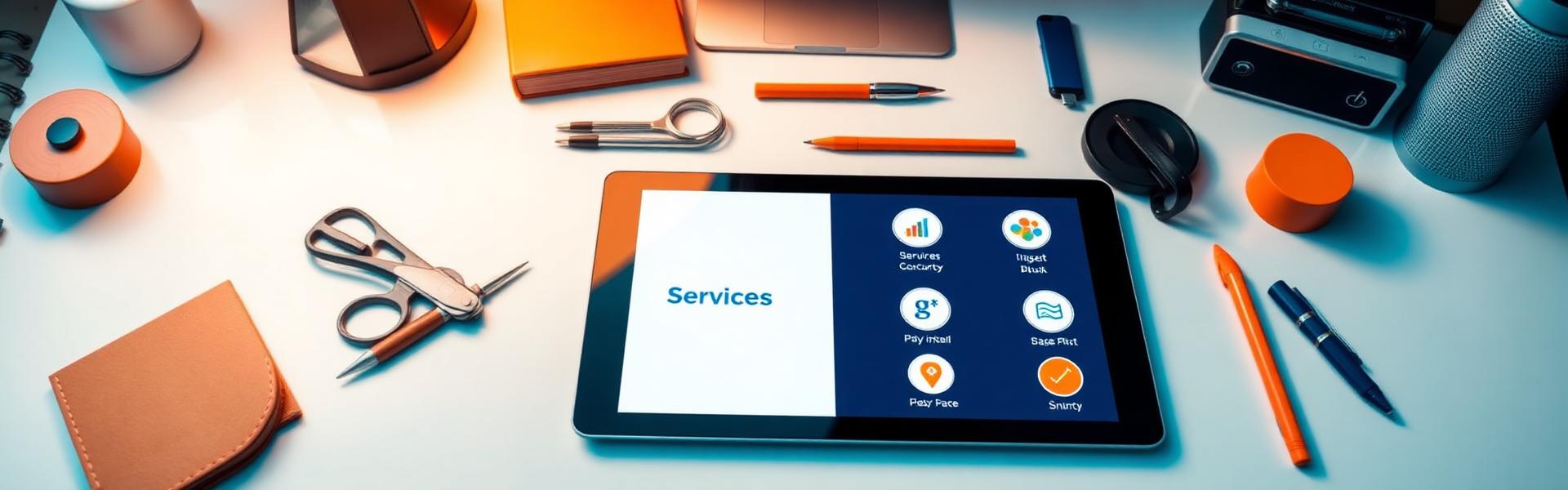 Professional business services toolkit with digital tools