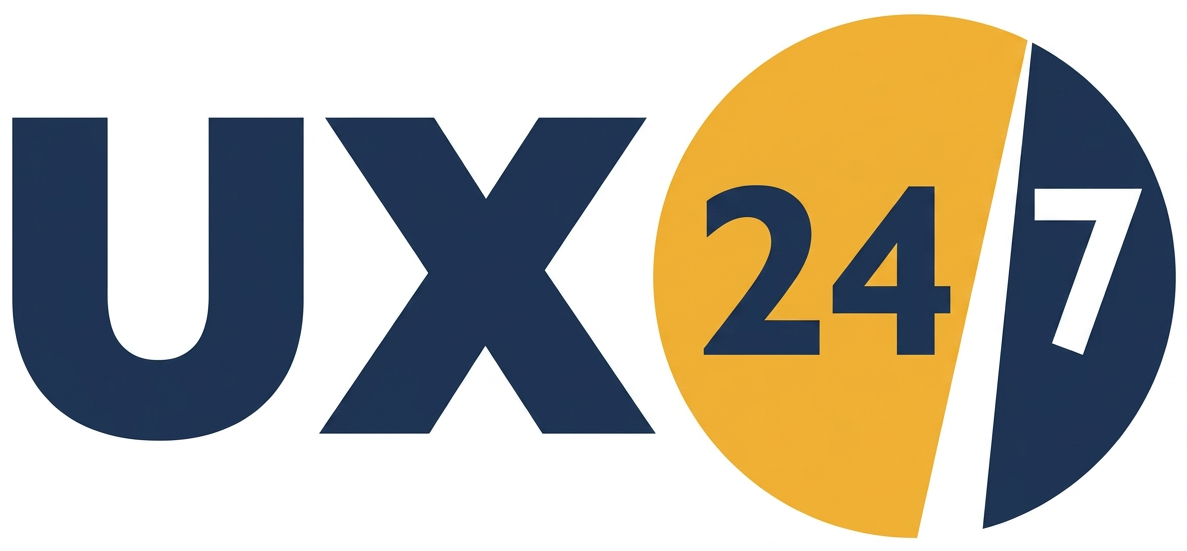 UX24/7 logo